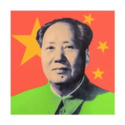 Steve Kaufman (1960-2010), "Chairman Mao" Limited Edition Hand Pulled Silkscreen