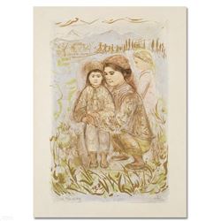 "Mrs. Hsu" Limited Edition Lithograph by Edna Hibel (1917-2014), Numbered and Ha