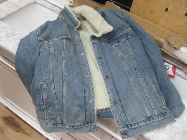 LEVI 3XL INSULATED JEAN JACKET - North 