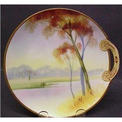 ANTIQUE HAND PAINTED PLATE - NIPPON #1554540