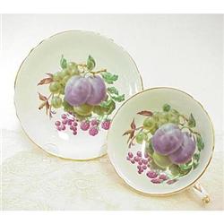 Paragon Tea Cup & Saucer - Fruits #1554541