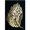 Image 1 : STUNNING GOLD TONE LEAF BROOCH  #1554571