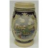 Image 1 : LOVELY OLD BEER MUG - STAIN - DECORATED #1554624