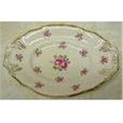 SHABBY ROSES Oval Dish  TUDOR ROSE  #1554658