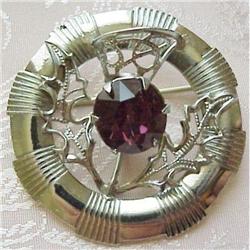 VINTAGE SCOTTISH THISTLE BROOCH #1554660