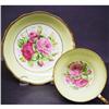 Image 1 : FOLEY CUP/SAUCER SHABBY ROSES #1554668