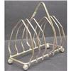 Image 1 : ART DECO  SILVER PLATED TOAST RACK #1554688