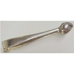 ANTIQUE ENGLISH STERLING SILVER SUGAR TONGS #1554690