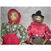 Image 1 : Ozark Dolls Nut head & wood Aunt Boo & Uncle #1554710