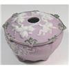 Image 1 : Schafer & Vater Pink Jasperware Trinket Jar #1555276