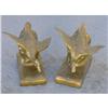 Image 1 : Early 20th Century Brass Geese in Flight #1555375