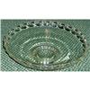 Image 1 : Depression Glass Woven Edge Crystal Console #1555392