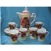 Image 1 : Porcelain Chocolate Pot w/ 6 Cups and Saucers #1555671