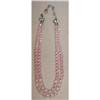 Image 1 : AUSTRIA  PINK BEADS NECKLACE #1583829