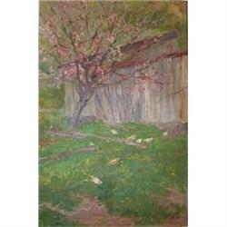 Elizabeth Hunt Barrett Oil on Canvas, New York #1593605