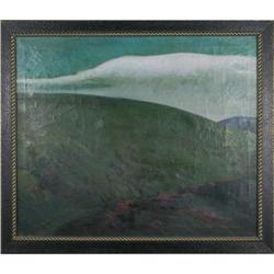 Rukavina ORIGINAL Painting Green Mountain Dawn #1593616