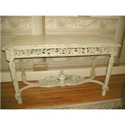 Library Sofa Table Carved Italian Magnificent #1593631