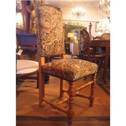 Set of Six French Louis XIII Dining Chairs #1593706