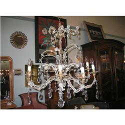 Italian Beaded Crystal Chandelier #1593714