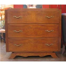 Art Deco Walnut Chest of Drawers #1593723