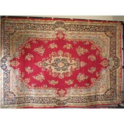 14' x 10' Persian Kerman Oriental Rug #1593793