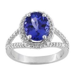 Tanzanite Diamond Ring #1593876