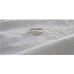 14kt  White Gold Diamond Ring #1593877