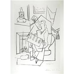 Pablo Picasso, Lithograph,  Femme dans un Faute#1593924