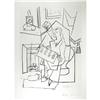 Image 1 : Pablo Picasso, Lithograph,  Femme dans un Faute#1593924