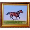 Image 1 : SUPERB ORIGINAL OIL PAINTING OF HORSE FRAMED #1593943