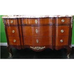 Antique French Commode Chest Server Buffet #1594021