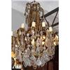 Image 1 : Crystal and Bronze Chandelier #1594023