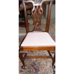 Set of Eight  Chippendale Style Dining Chairs #1594041