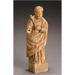 17th c.  Flemish Figure of a Saint #1594141