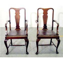 FD9587 - Pair 19th Century English Queen Anne #1594171