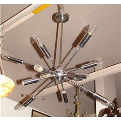 Original period Sputnik chandelier 12 lights  #1594486