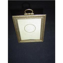 Antique French Gilded Metal Frame #1594518