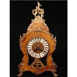 An Italian bronze mounted walnut bracket clock.#1594582