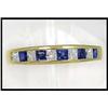 Image 1 : 18K HALF ETERNITY RING PRINCESS DIAMONDS #1600230