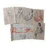 Image 1 : Tulip Fever Jan Van Loos (Dane DeHaan) Sketches of Sophia (Alicia Vikander) Movie Props