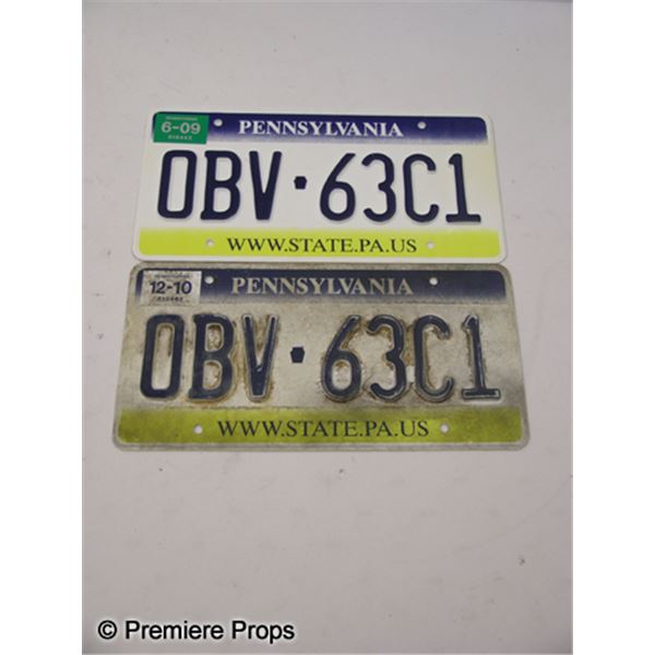 Warrior Brendan (Joel Edgerton) License Plates Movie Props