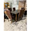 Image 1 : Loom Table and chairs with slide it leafs