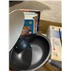 Image 2 : Lot Wok, Saran Wrap and cookbooks