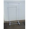 Image 1 : rolling clothing rack