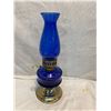 Image 1 : Blue oil lamp