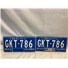 Image 1 : BC License plates