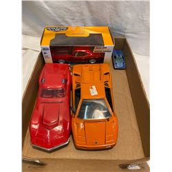 Lot of toy cars