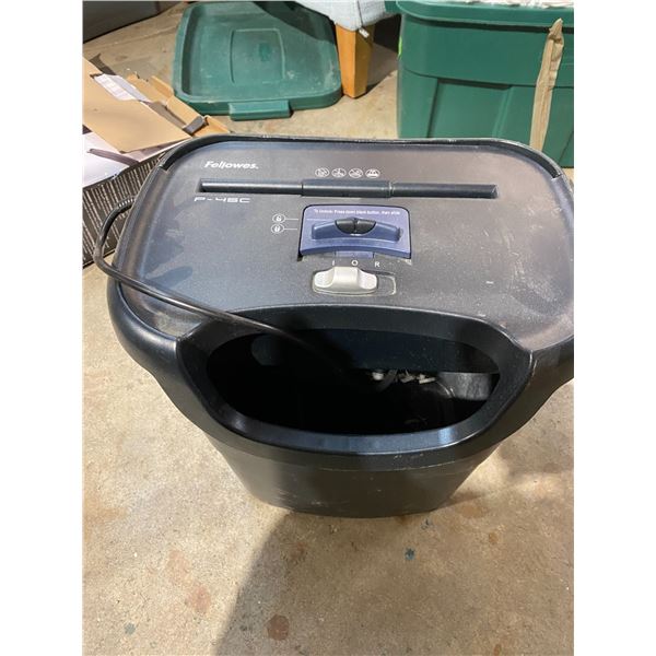 Fellows paper shredder