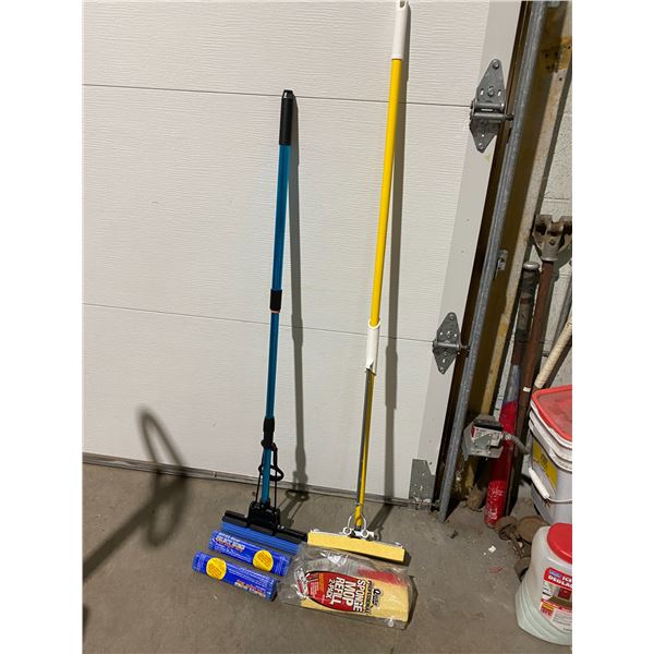 Mop and sponges