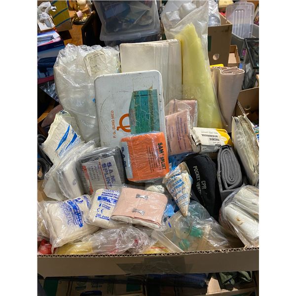 Box First Aid items